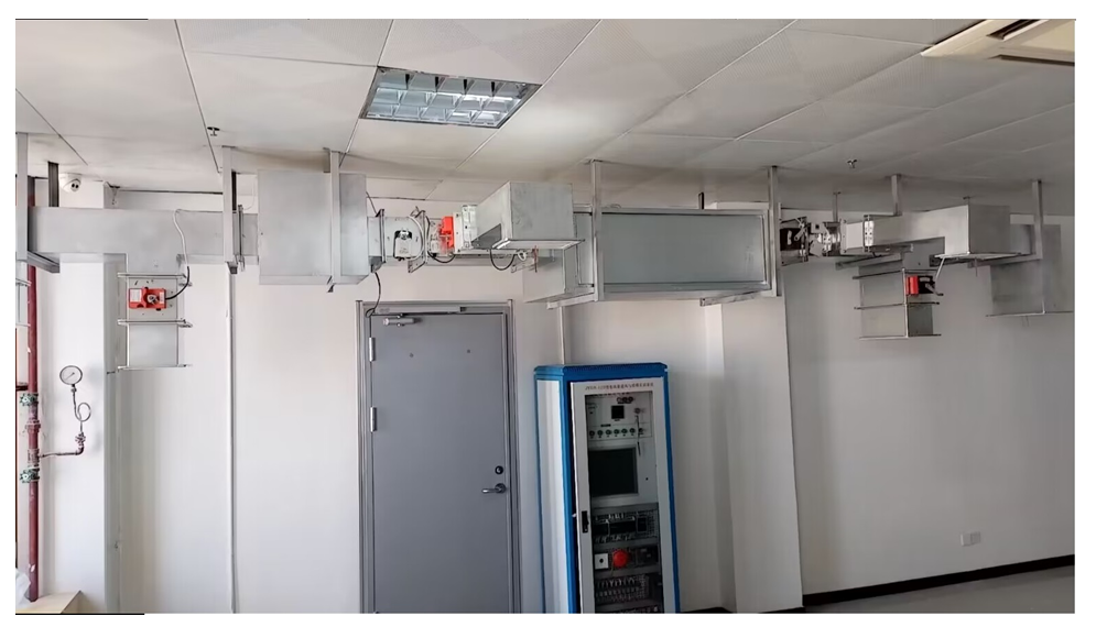 变风量通风与排烟系统实训设备(图1) 变风量通风与排烟系统实训设备